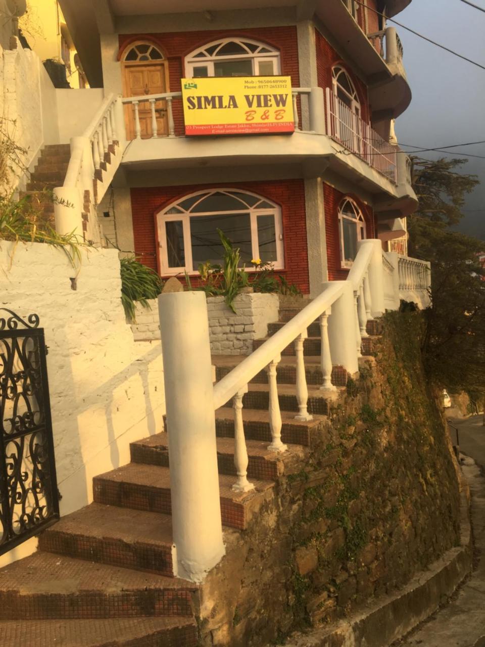 Simla View Bed & Breakfast Bagian luar foto