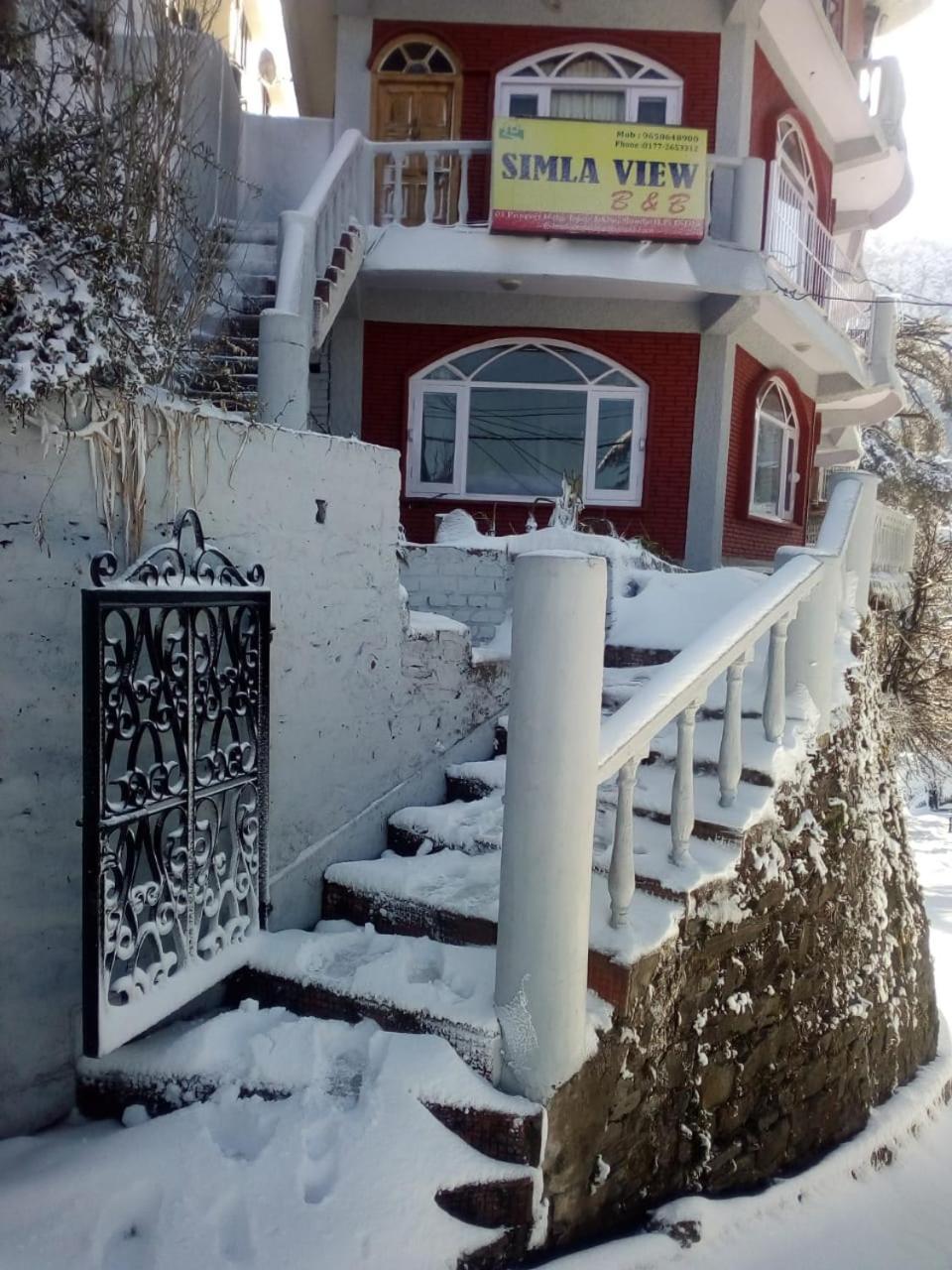 Simla View Bed & Breakfast Bagian luar foto