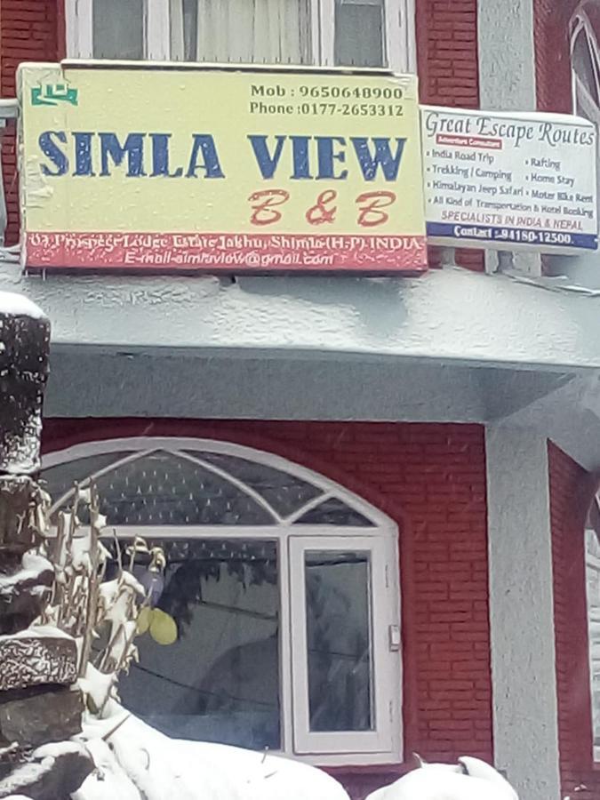 Simla View Bed & Breakfast Bagian luar foto